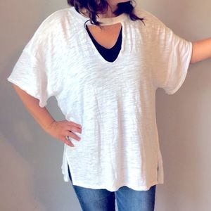 We The Free Large white short sleeve shirt